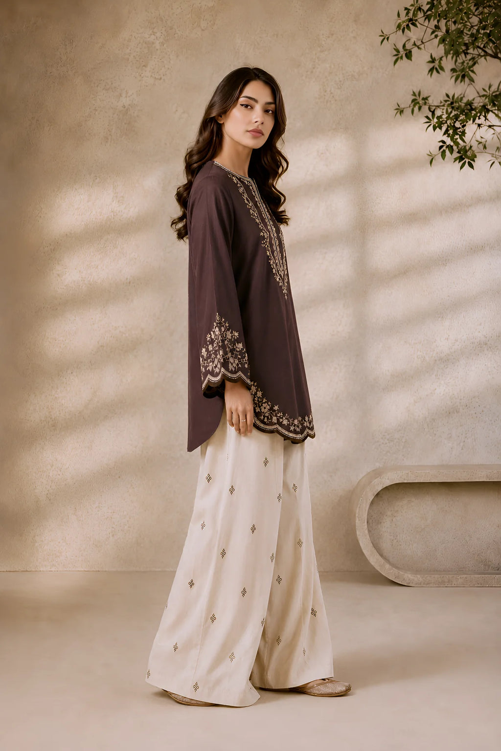 Co-ord Sets EMBROIDERED 2PC DRESS