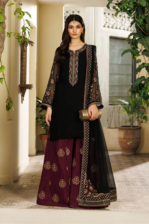 CC-90 Plain Chiffon - Luxury Pakistani Suit - Pre-Order - View 1