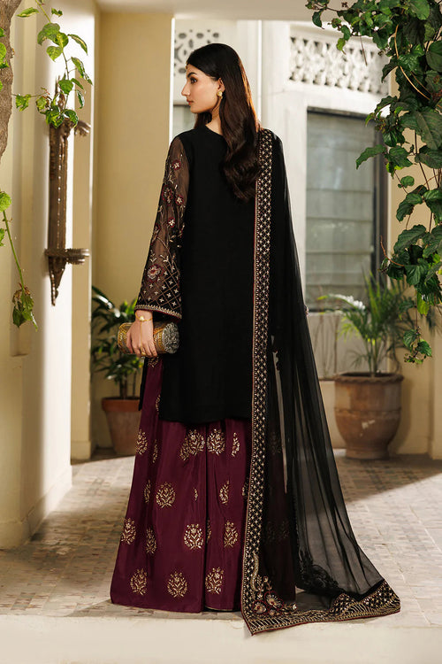 CC-90 Plain Chiffon - Luxury Pakistani Suit - Pre-Order - View 2