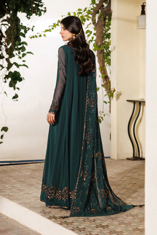 CC-96 Plain Chiffon - Luxury Pakistani Suit - Pre-Order - View 2