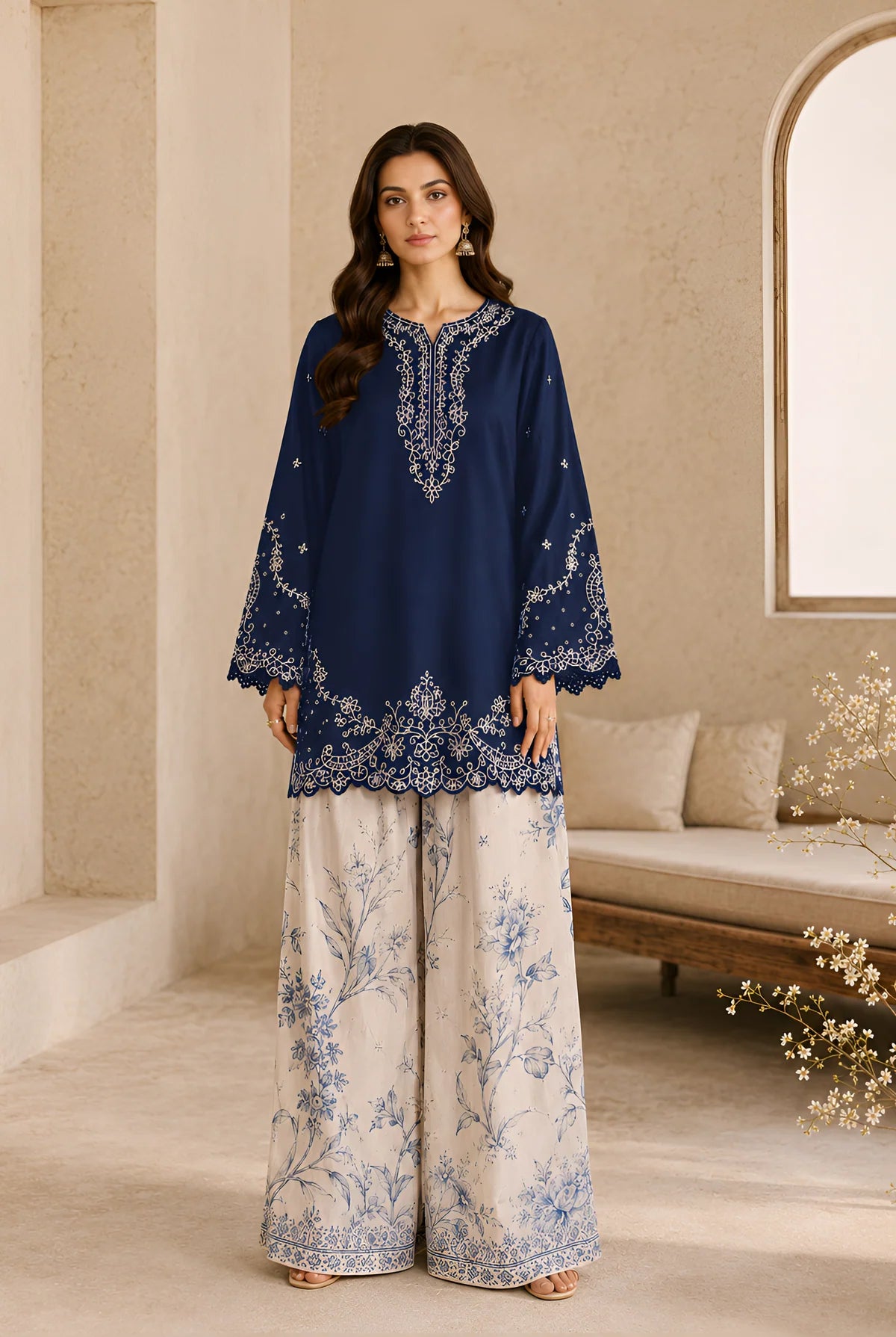 Co-ord Sets EMBROIDERED 2PC DRESS