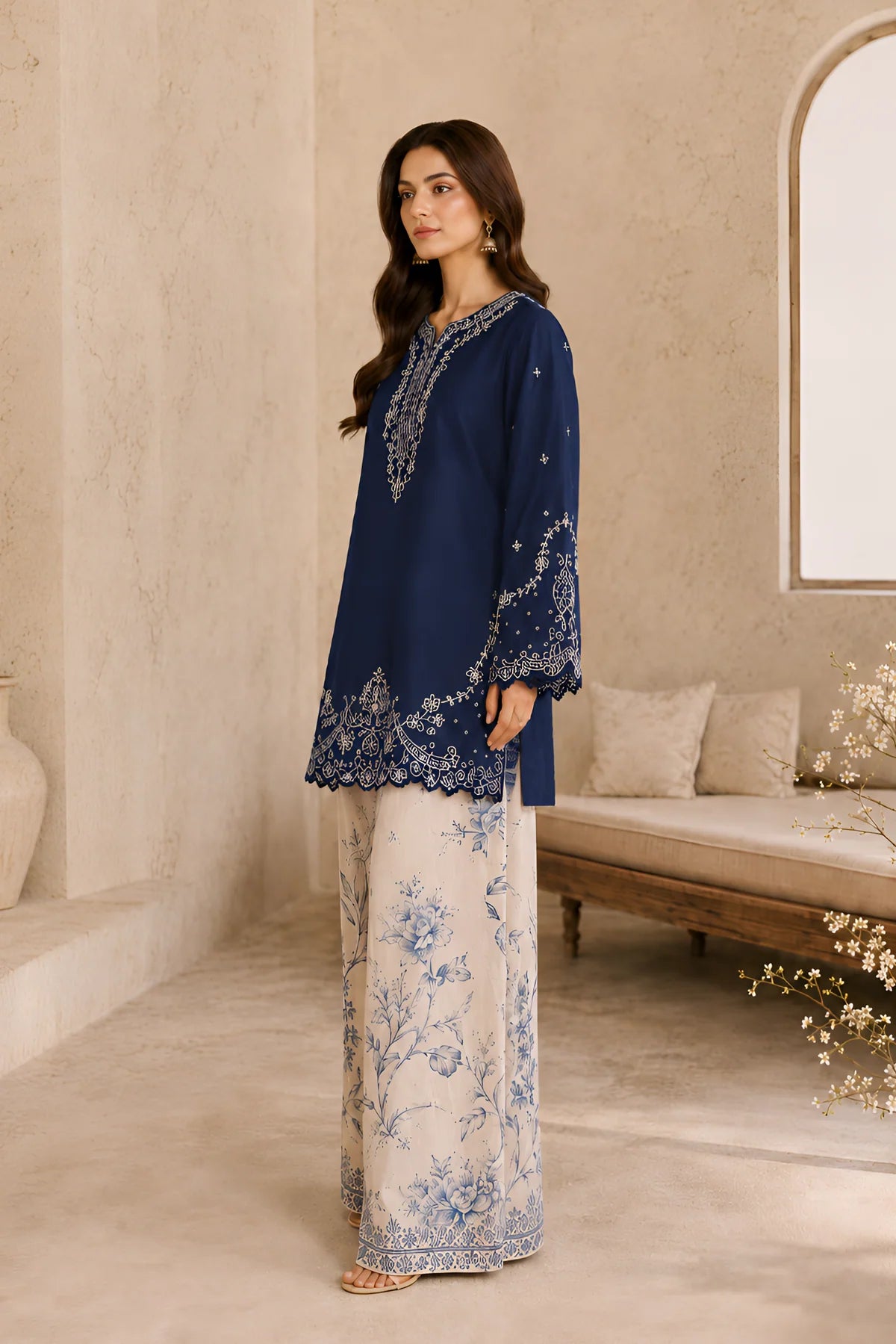 Co-ord Sets EMBROIDERED 2PC DRESS