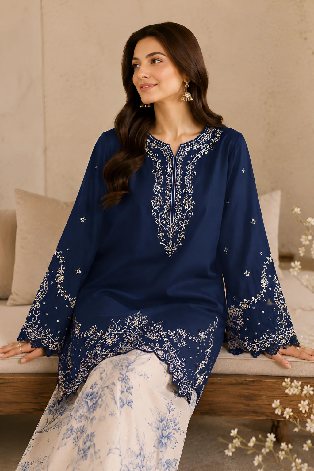 Co-ord Sets EMBROIDERED 2PC DRESS