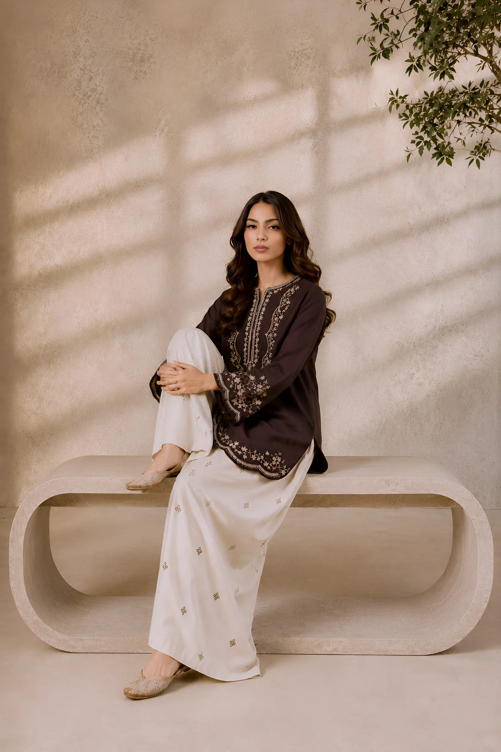Co-ord Sets EMBROIDERED 2PC DRESS