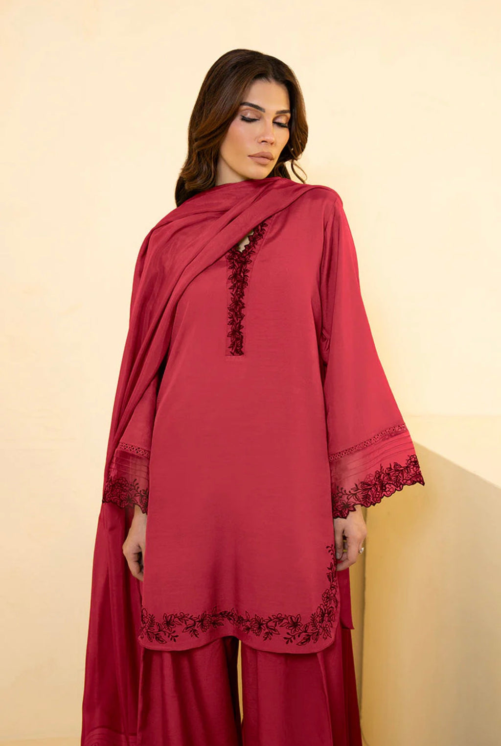 3pcs designer outfit Eid luxe Art of threads