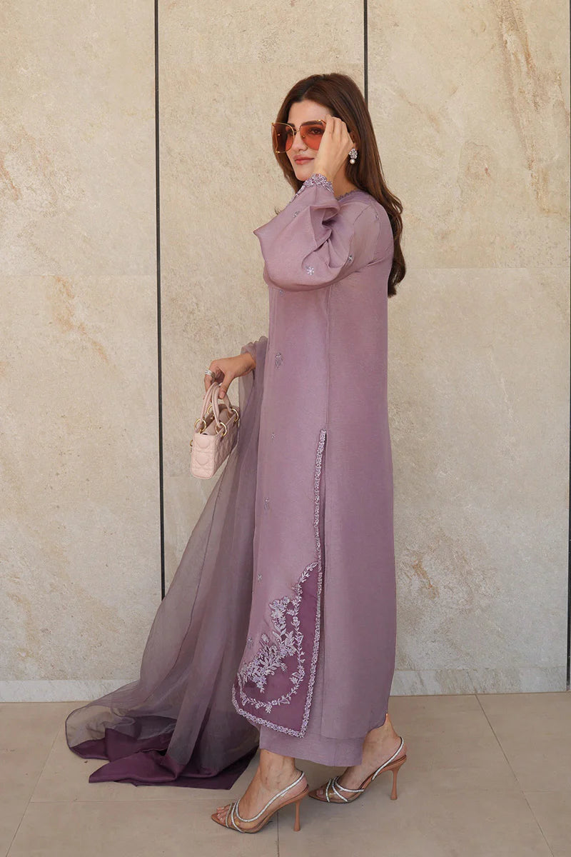 Lenora Lael - Luxury Tassel Silk Pakistani Suit - Pre-Order - View 5