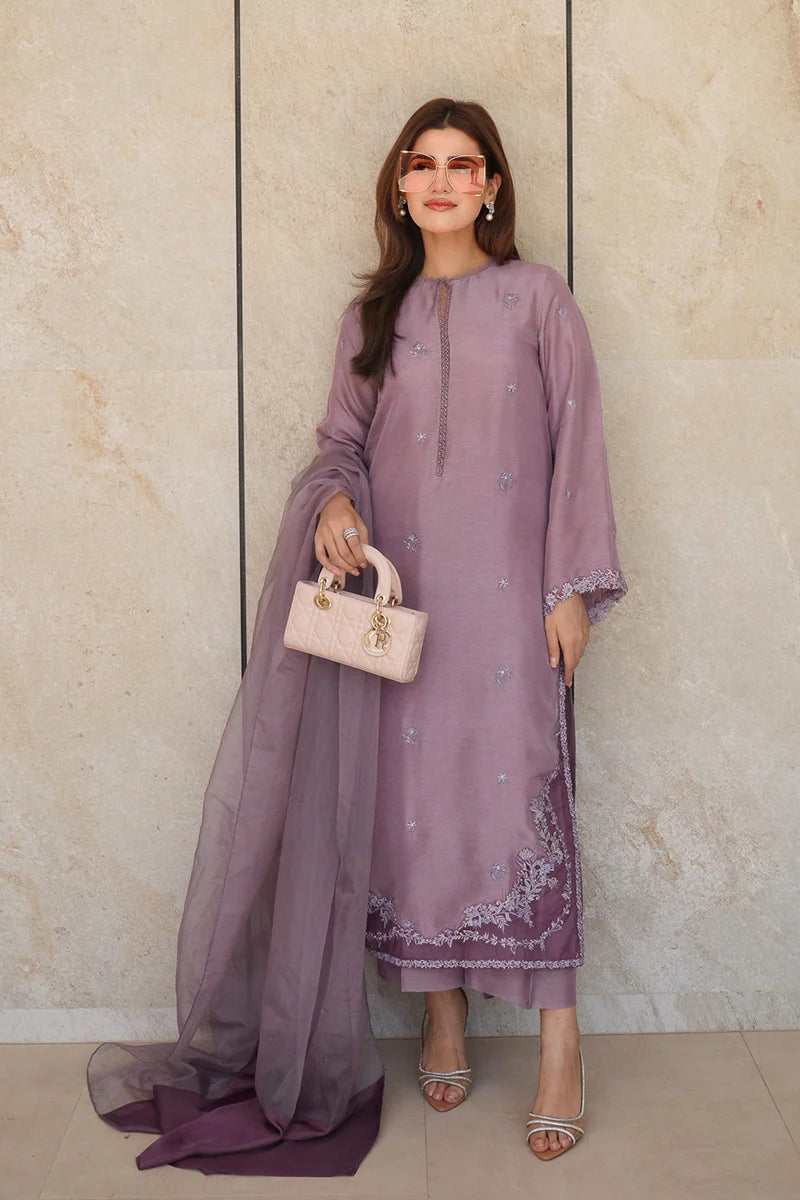Lenora Lael - Luxury Tassel Silk Pakistani Suit - Pre-Order - View 1