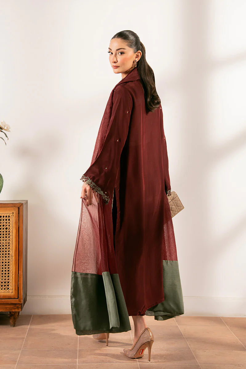 Lenora Meth - Luxury Tassel Silk Pakistani Suit - Pre-Order - View 4