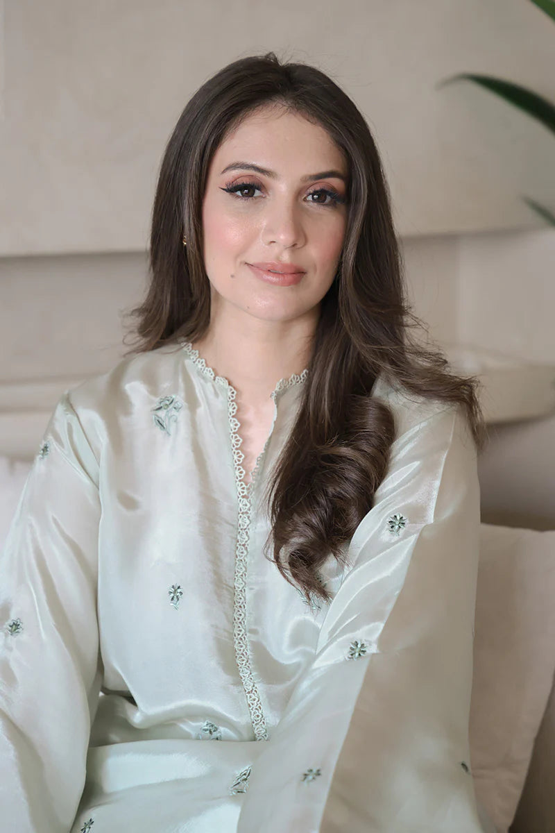 Lenora Mint - Luxury Pakistani Suit - Pre-Order - View 2