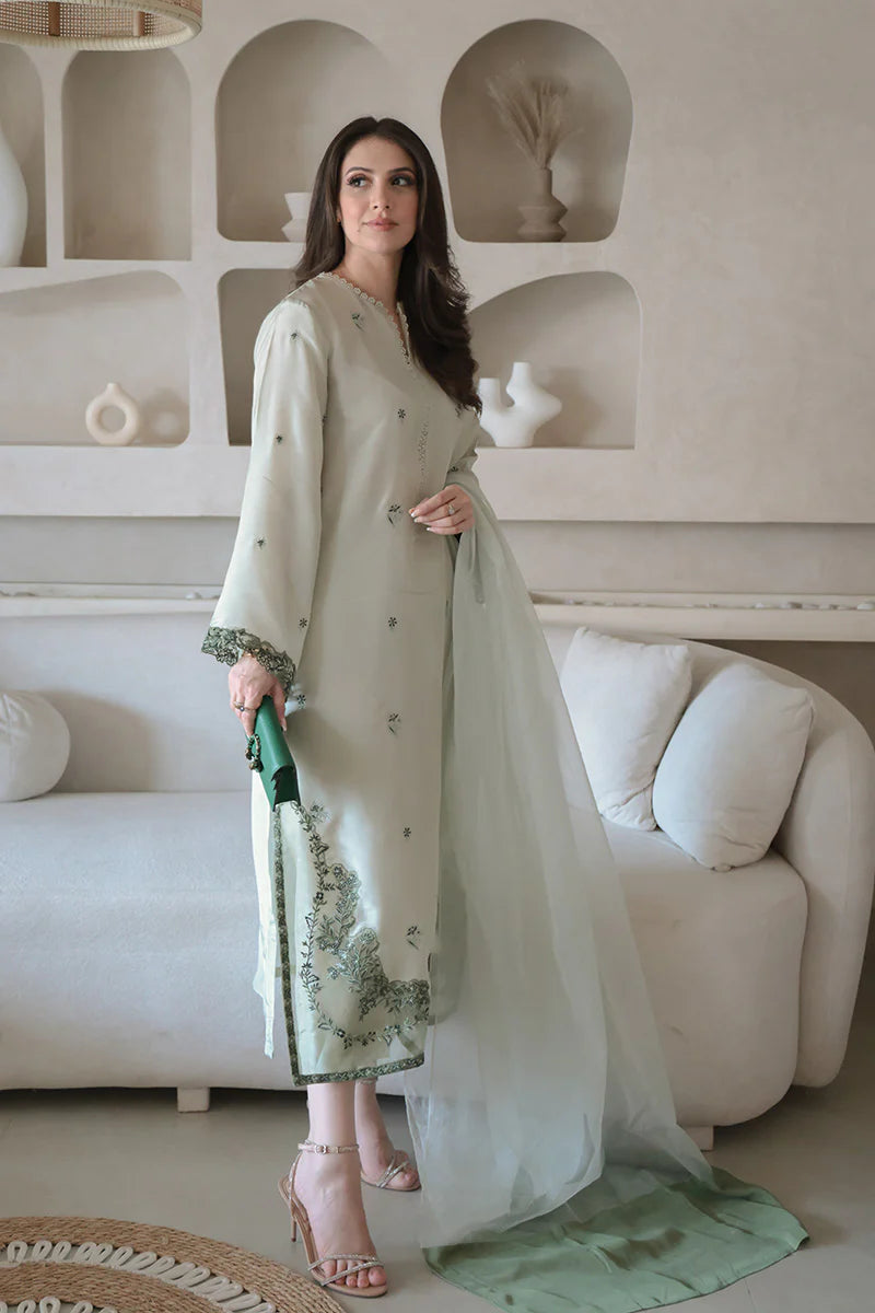 Lenora Mint - Luxury Pakistani Suit - Pre-Order - View 6
