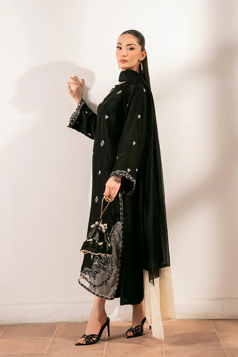 Lenora Earl - Luxury Tassel Silk Pakistani Suit - Pre-Order - View 6