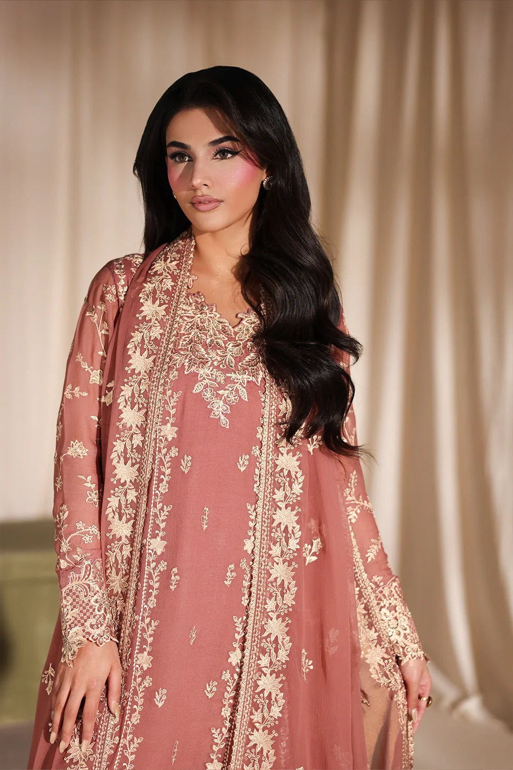 Lilywood - Luxury Chiffon Pakistani Suit - Pre-Order - View 5