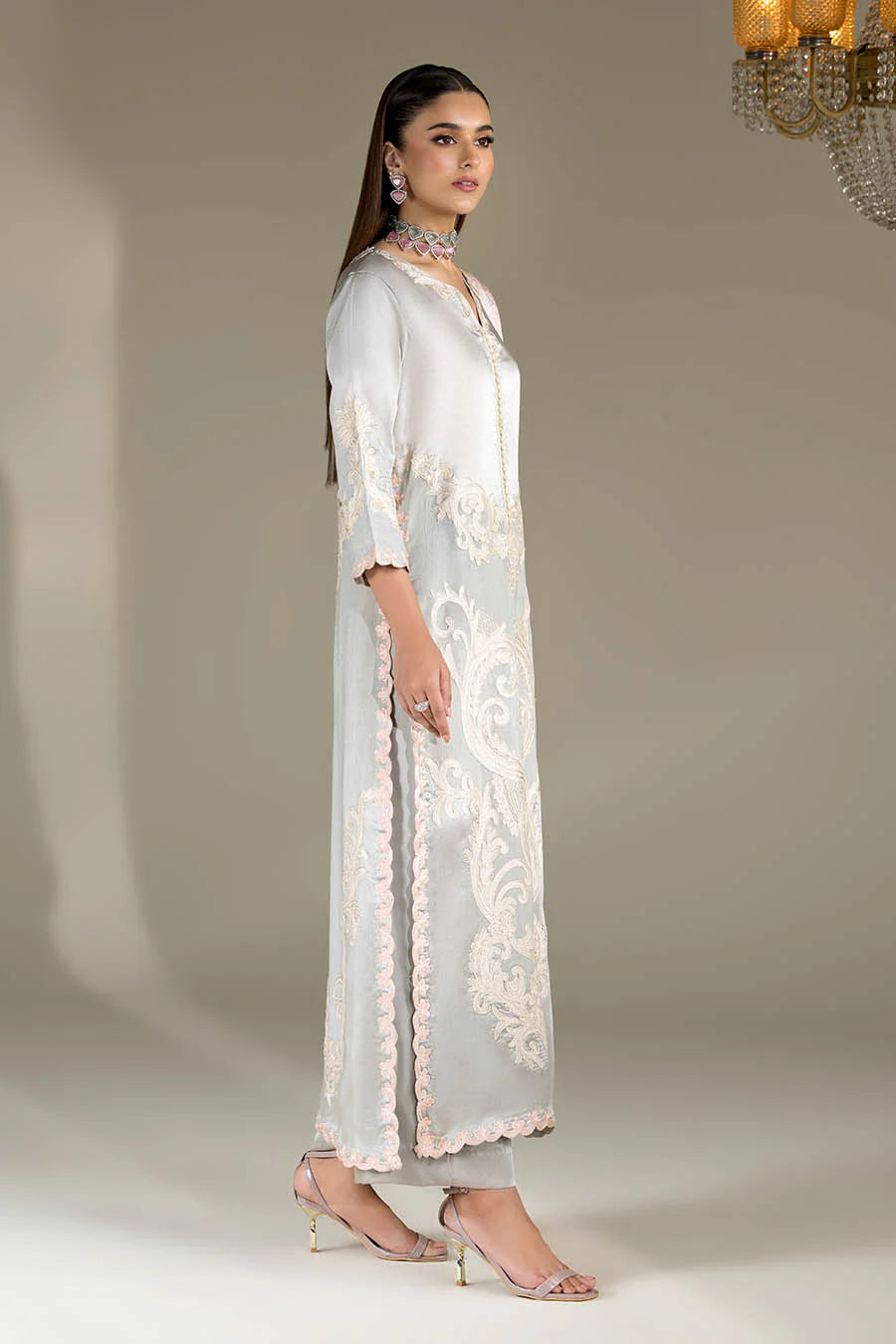 P-293 - Luxury Pakistani Suit - Pre-Order - View 3