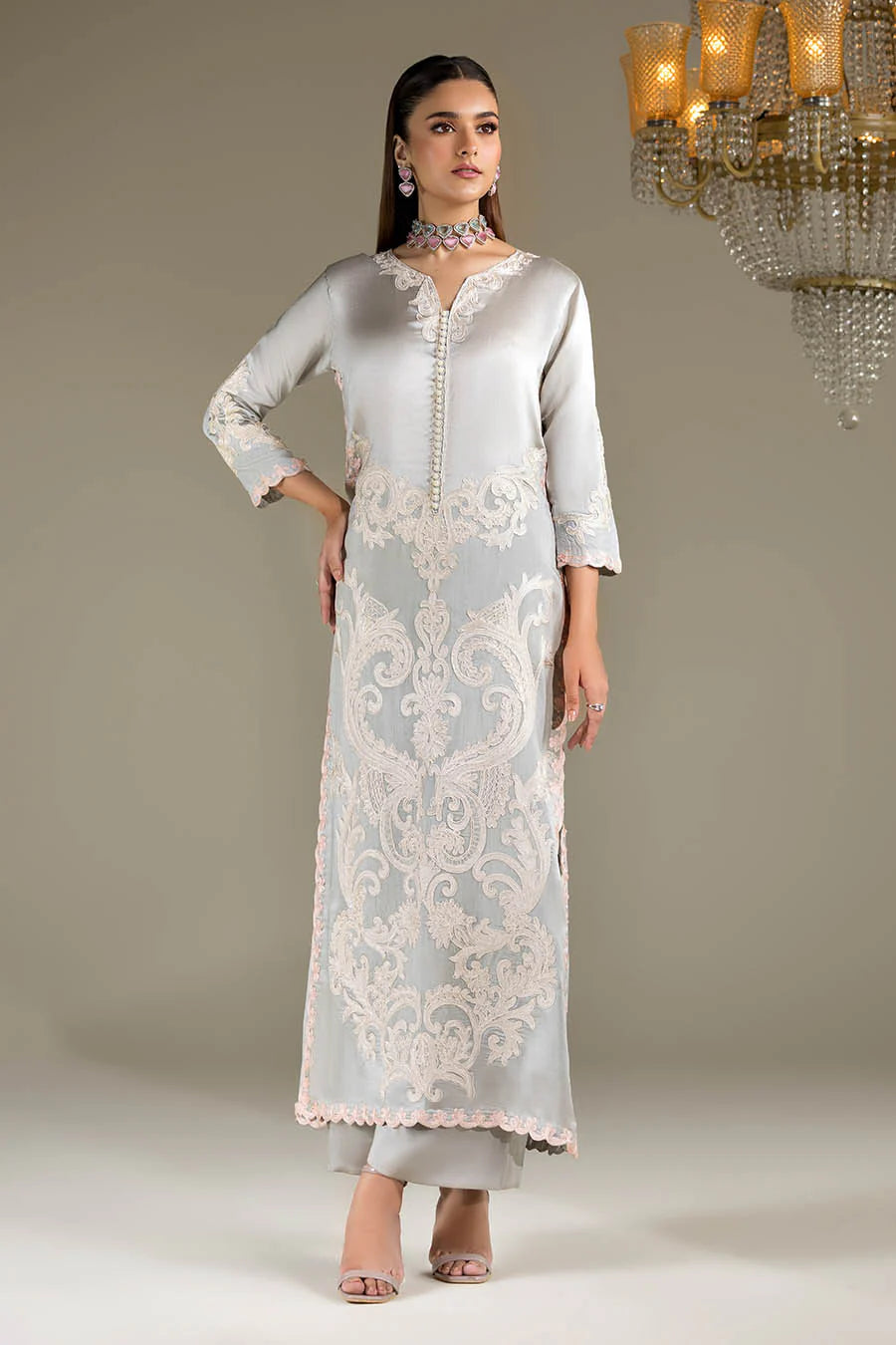 P-293 - Luxury Pakistani Suit - Pre-Order - View 6