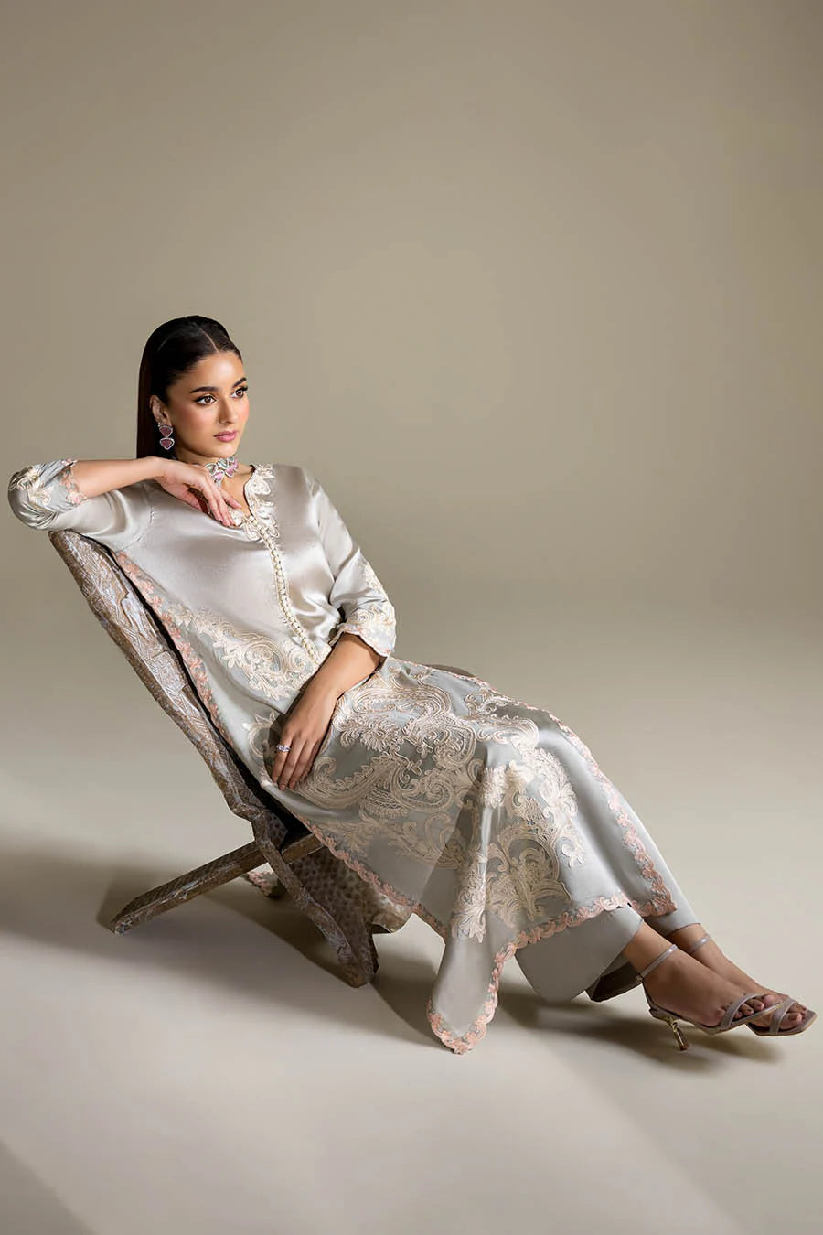 P-293 - Luxury Pakistani Suit - Pre-Order - View 7