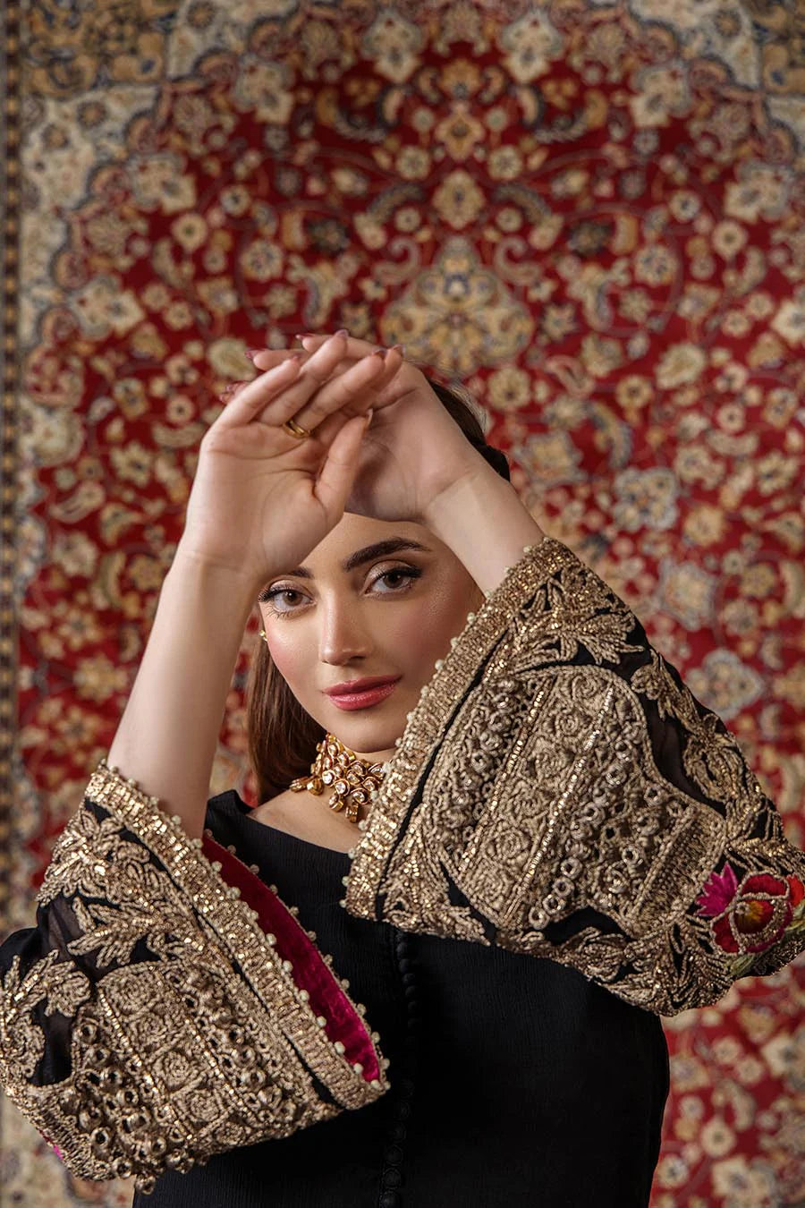 P-300 - Luxury Pakistani Suit - Pre-Order - View 14
