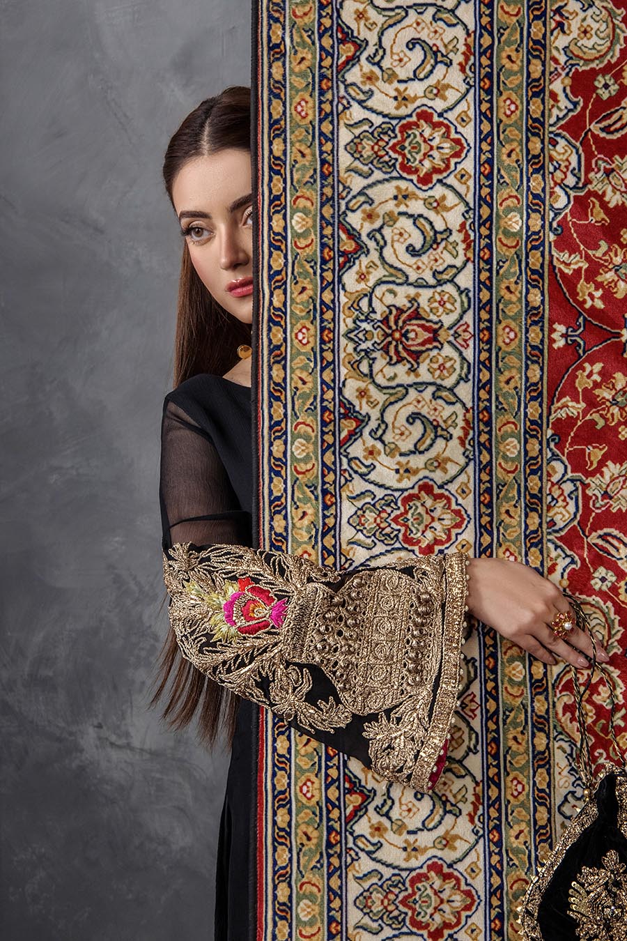 P-300 - Luxury Pakistani Suit - Pre-Order - View 9