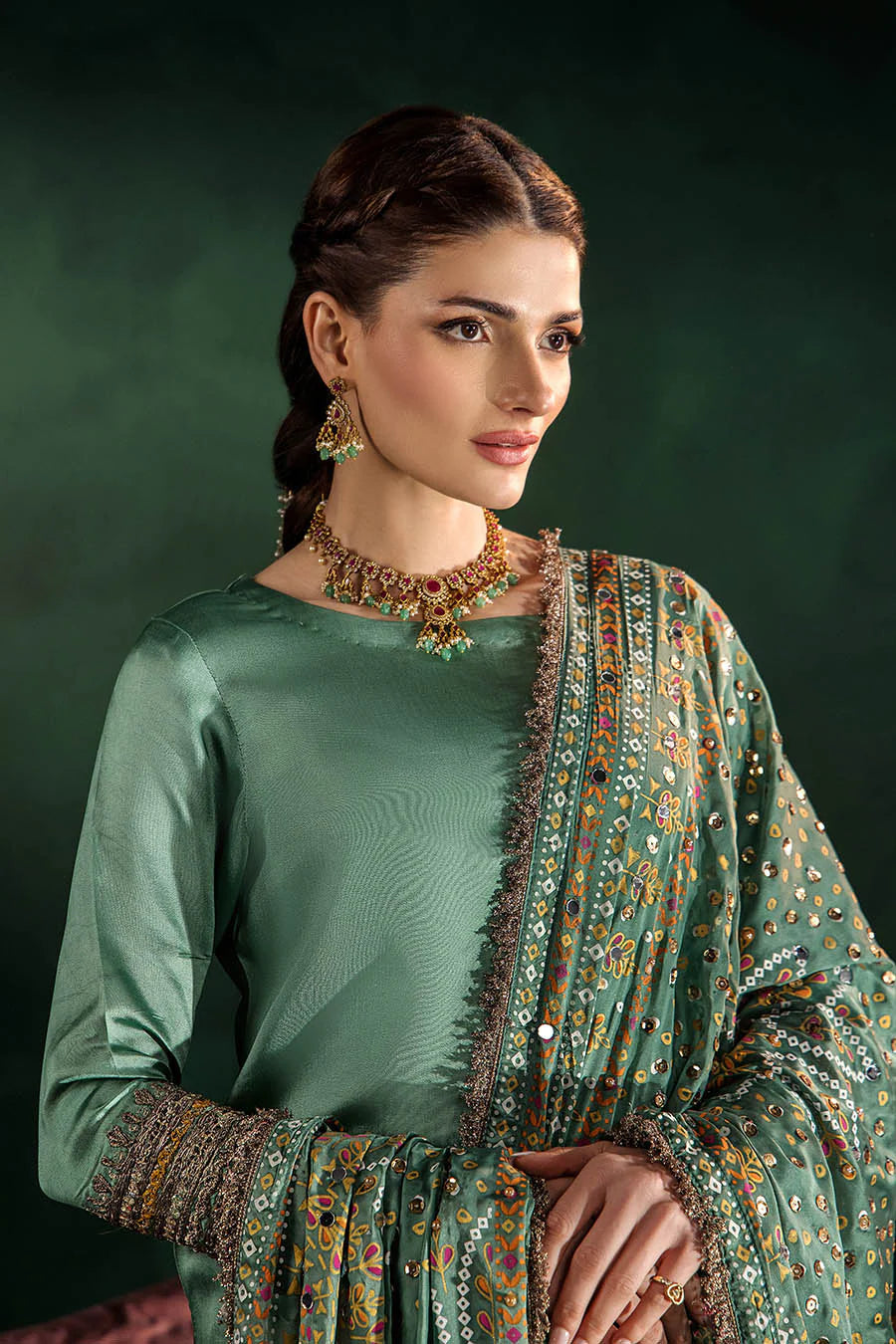 P-305 - Luxury Pakistani Suit - Pre-Order - View 5