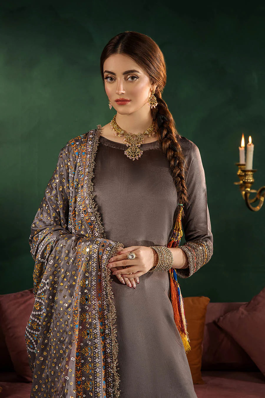P-305 - Luxury Pakistani Suit - Pre-Order - View 26