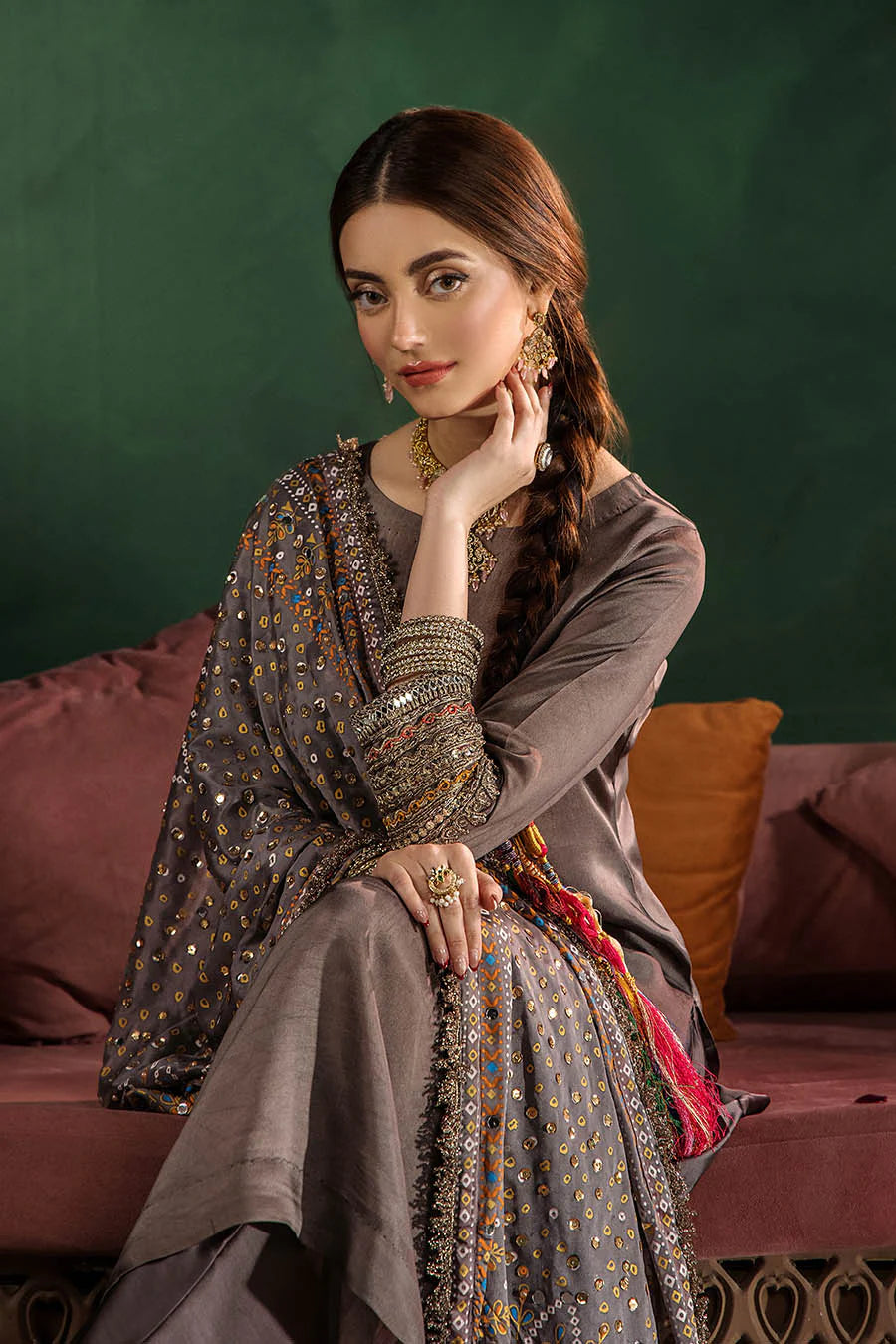 P-305 - Luxury Pakistani Suit - Pre-Order - View 30