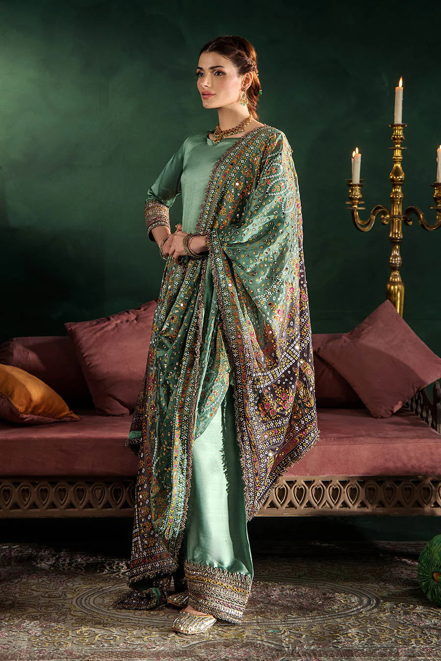 P-305 - Luxury Pakistani Suit - Pre-Order - View 4