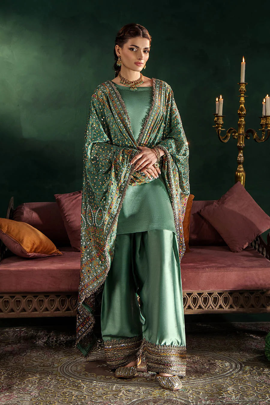 P-305 - Luxury Pakistani Suit - Pre-Order - View 8