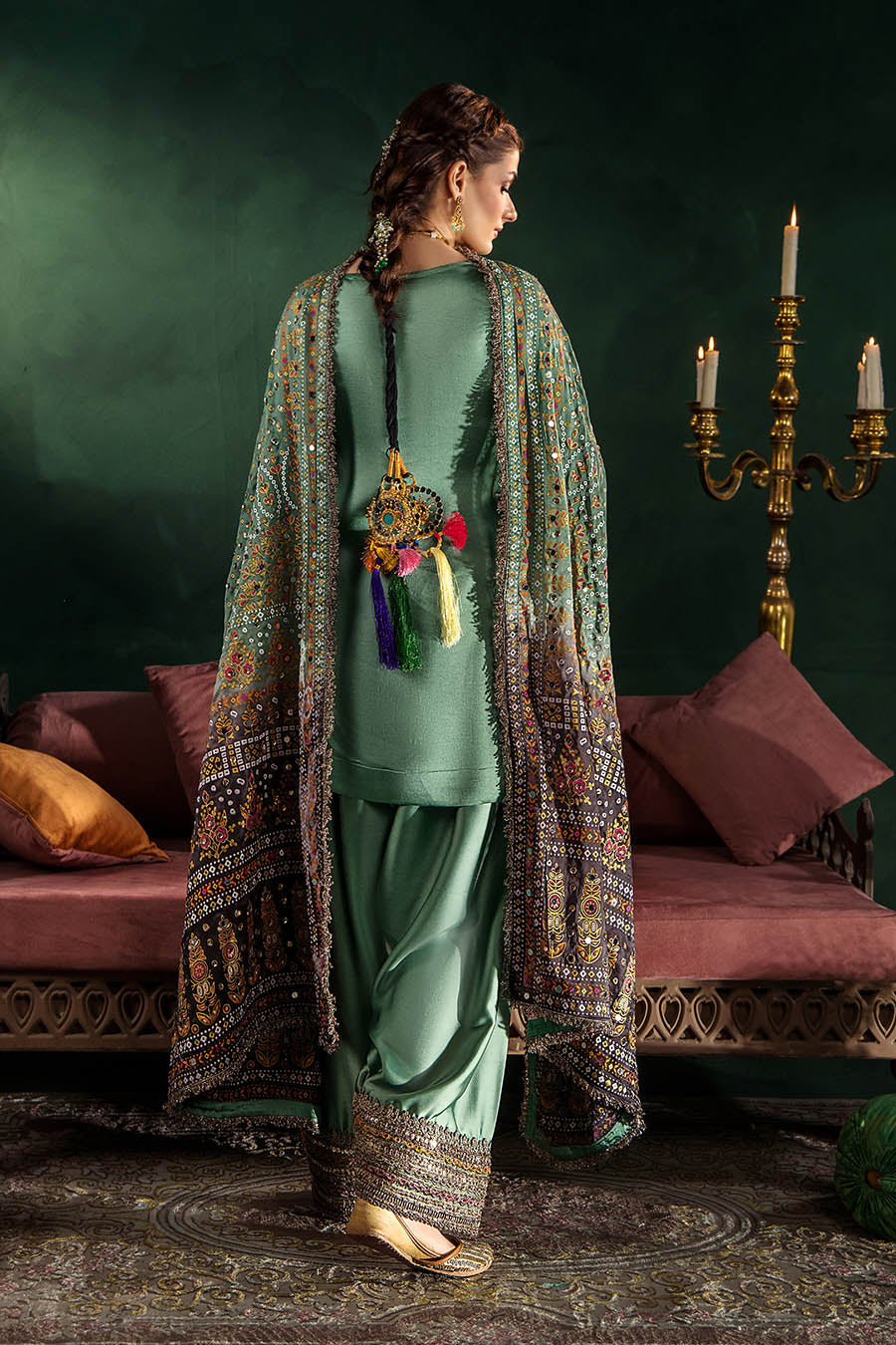 P-305 - Luxury Pakistani Suit - Pre-Order - View 11