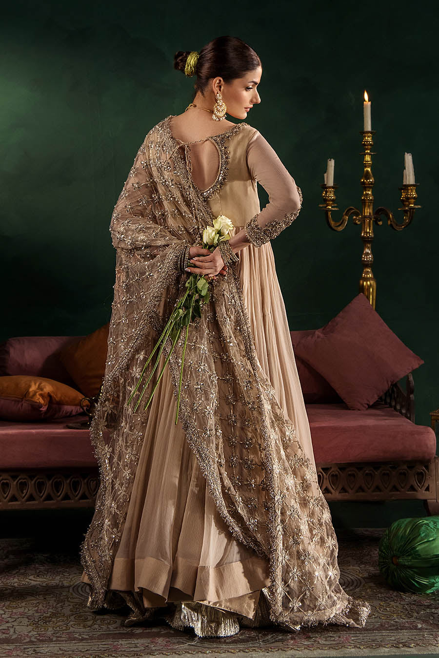 P-307 (Pastle Pink) - Luxury Pakistani Suit - View 11