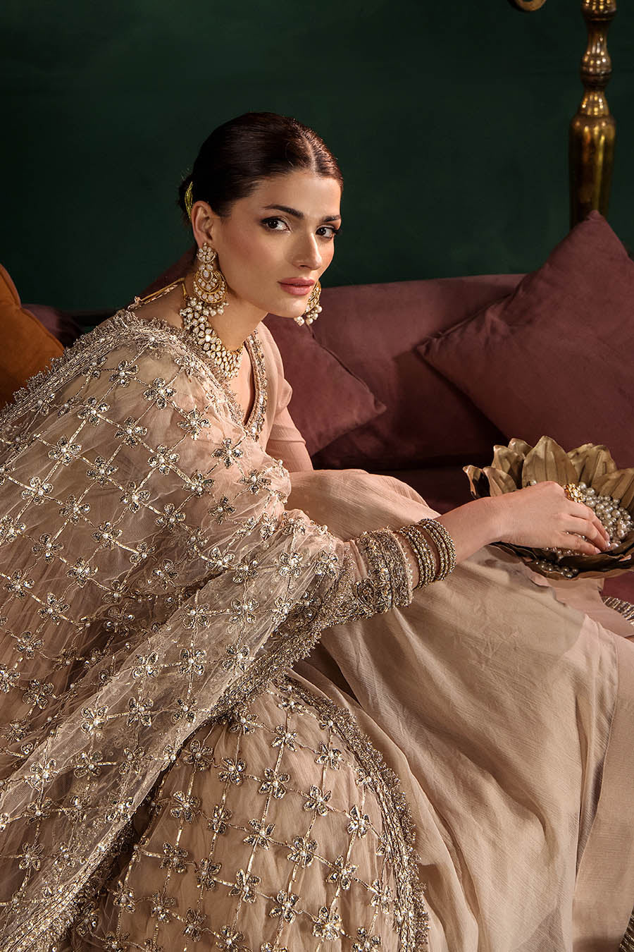 P-307 (Pastle Pink) - Luxury Pakistani Suit - View 18