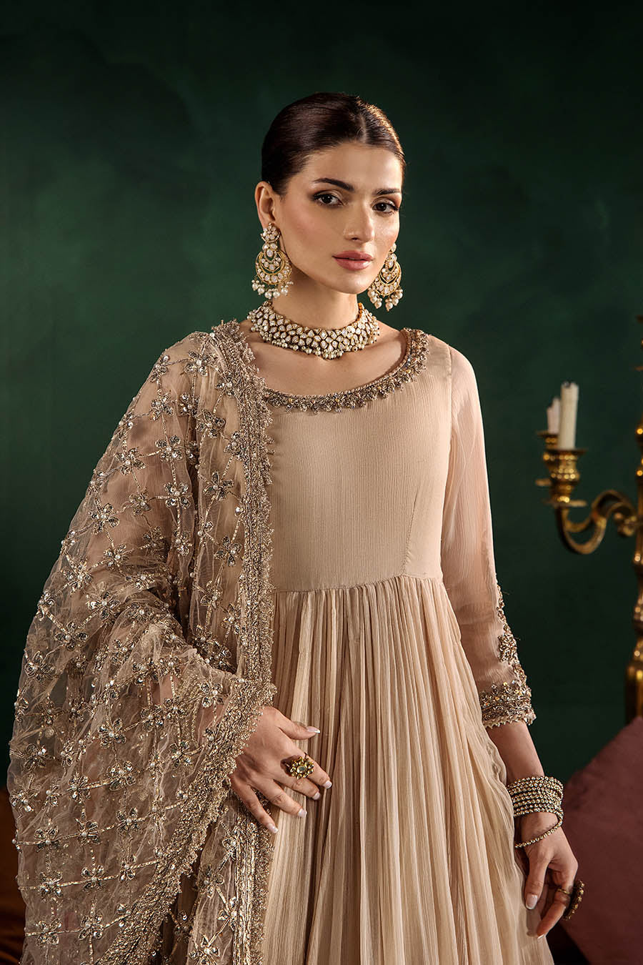 P-307 (Pastle Pink) - Luxury Pakistani Suit - View 2