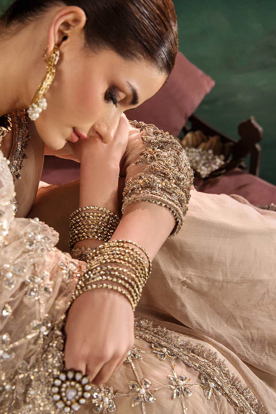 P-307 (Pastle Pink) - Luxury Pakistani Suit - View 21