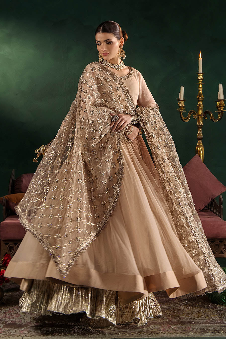 P-307 (Pastle Pink) - Luxury Pakistani Suit - View 6