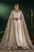 P-307 (Off-White) - Luxury Pakistani Suit - View 1